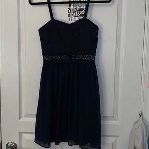 BCX baby blue formal dress